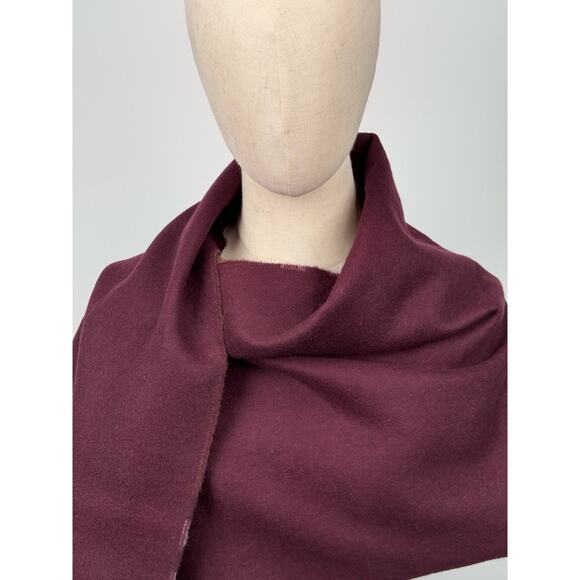 BURBERRY Cashmere Giant Check Fringe Scarf Birch Brown - Picture 4 of 9